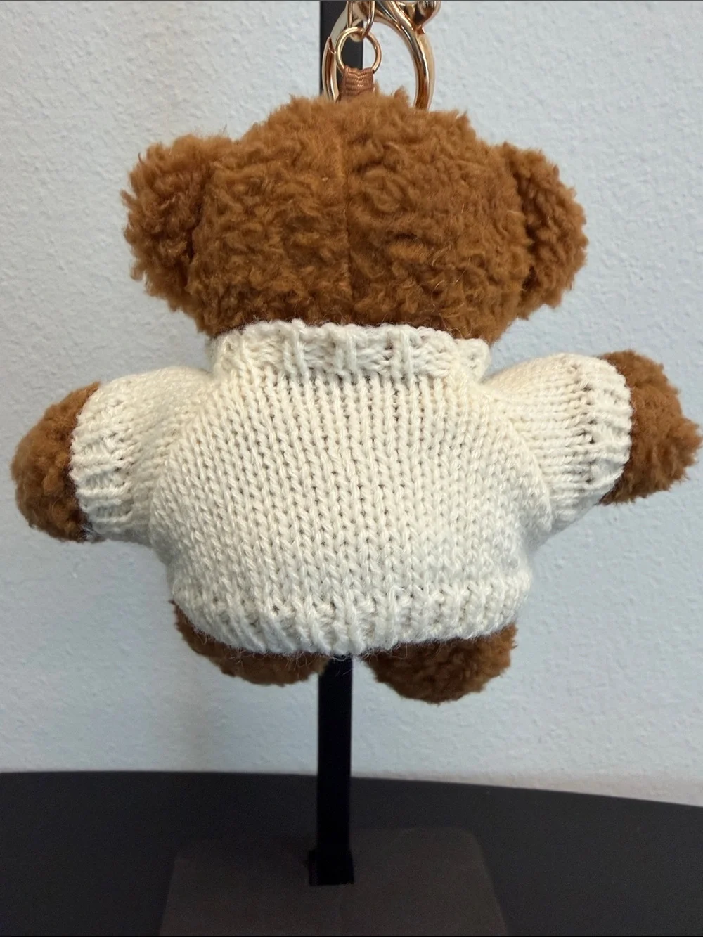 Natasha | Whimsical Teddy Bear Sweater w/ American Flag Bag Charm🇺🇸 🧸